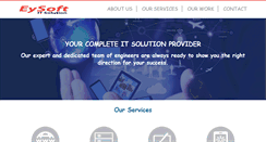 Desktop Screenshot of eysoftbd.com